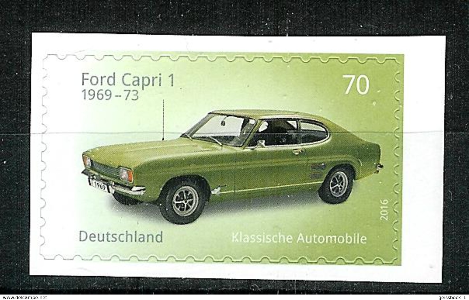 Bund 2016: Mi.-Nr. 3214: Ford  Selbstklebend   ** - Ungebraucht