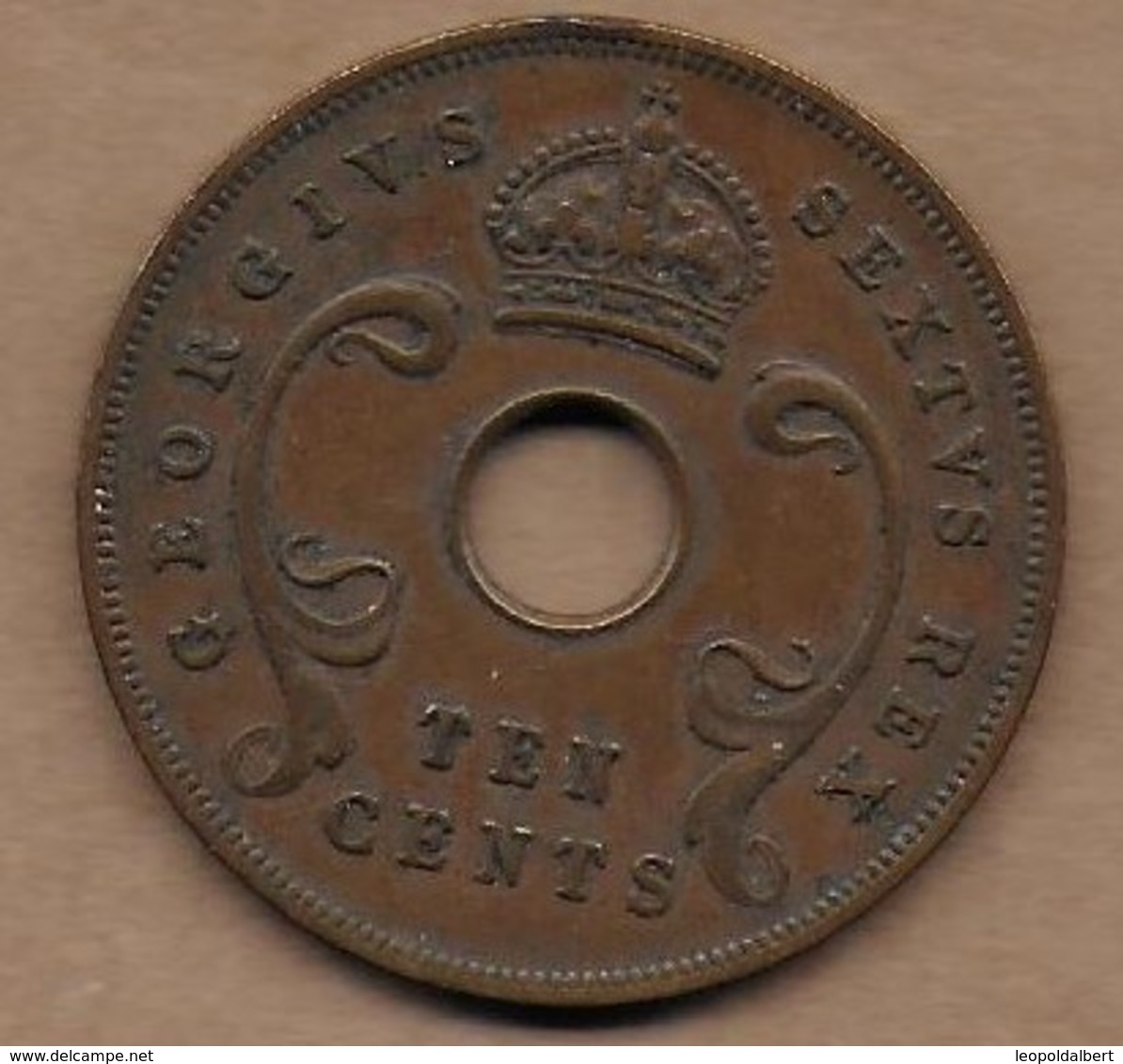 EAST AFRICA 10 Cents Bronze 1951 - Autres – Afrique