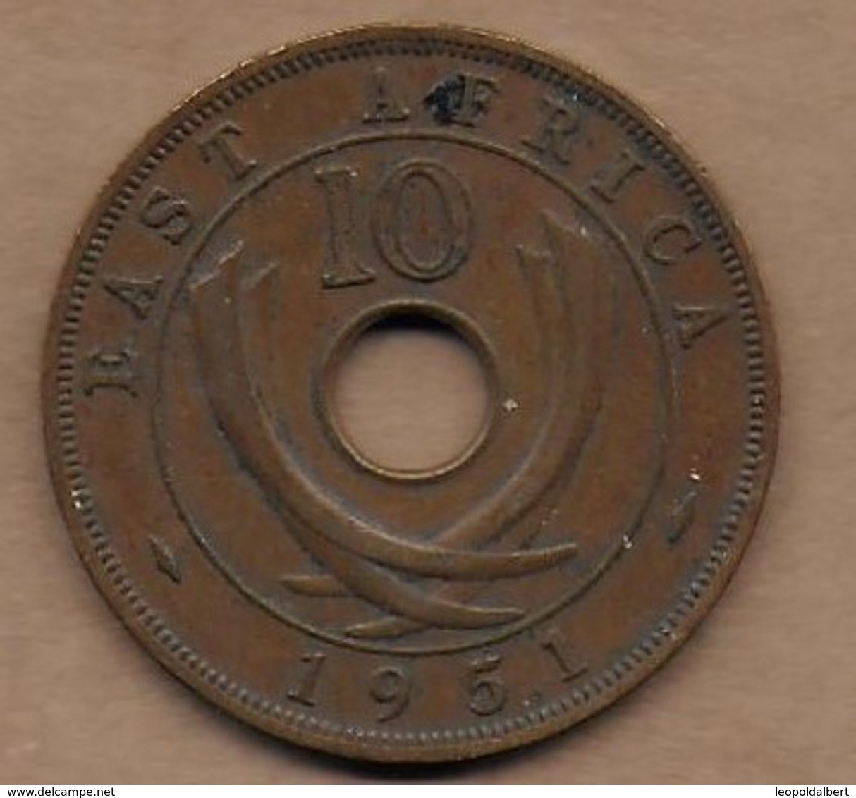 EAST AFRICA 10 Cents Bronze 1951 - Autres – Afrique