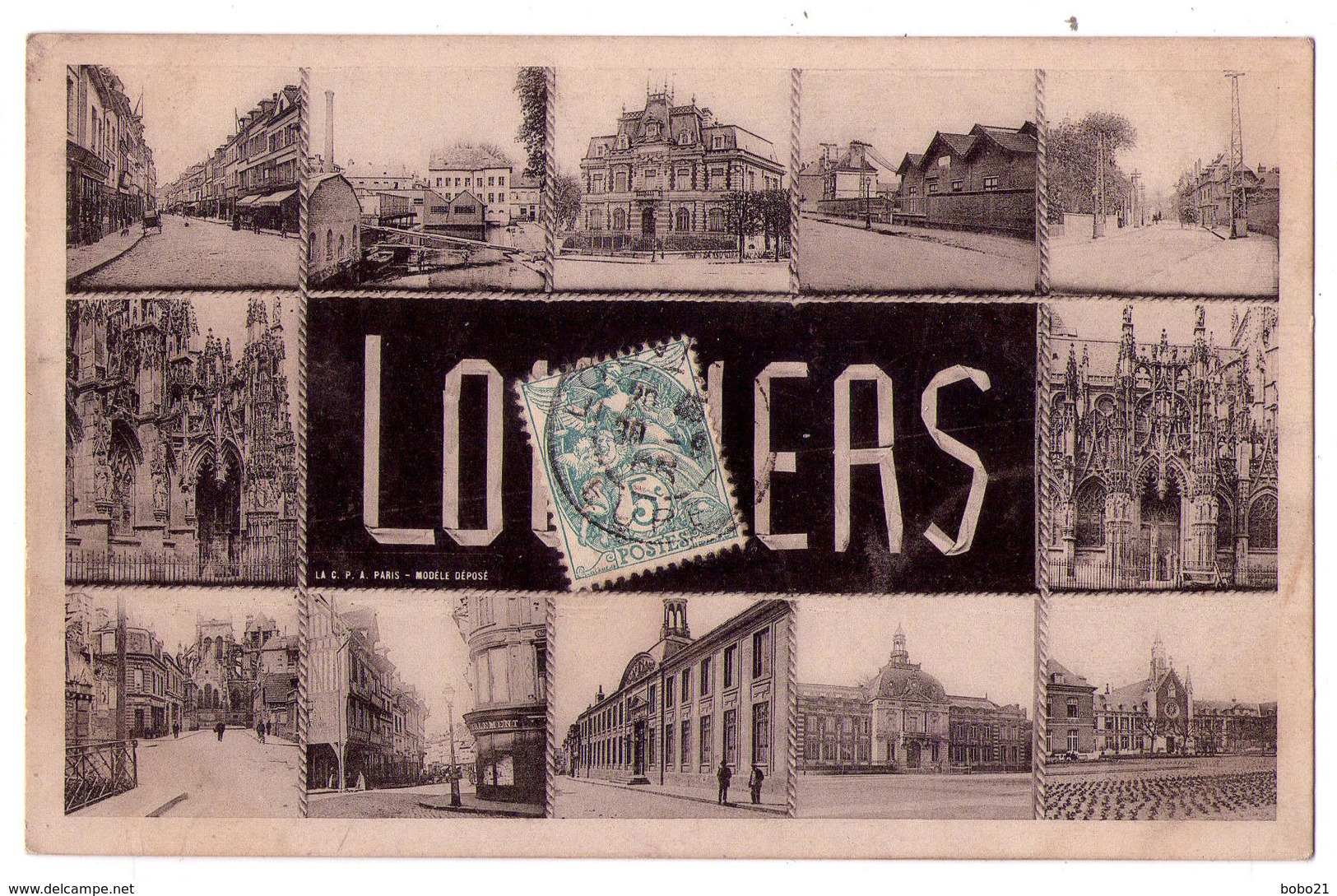 3909 - ,Louviers ( 27 ) - Souvenir De Louviers - Cp Multi-vues - La C.P.A. à Paris - - Louviers