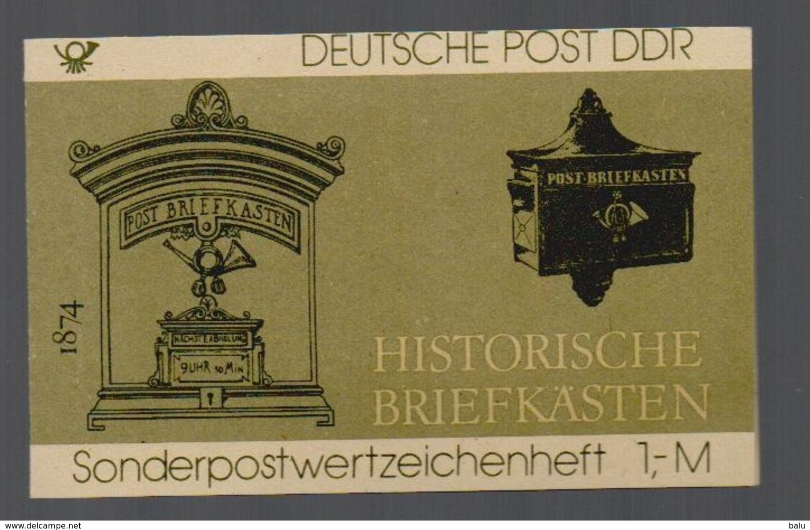 DDR 1985 1986 Michel Nr. SMHD 22 A ** Postfrisch, Sondermarken-Markenheftchen Mit Druckvermerk V-5-2, Michel 3015 X10 - Markenheftchen