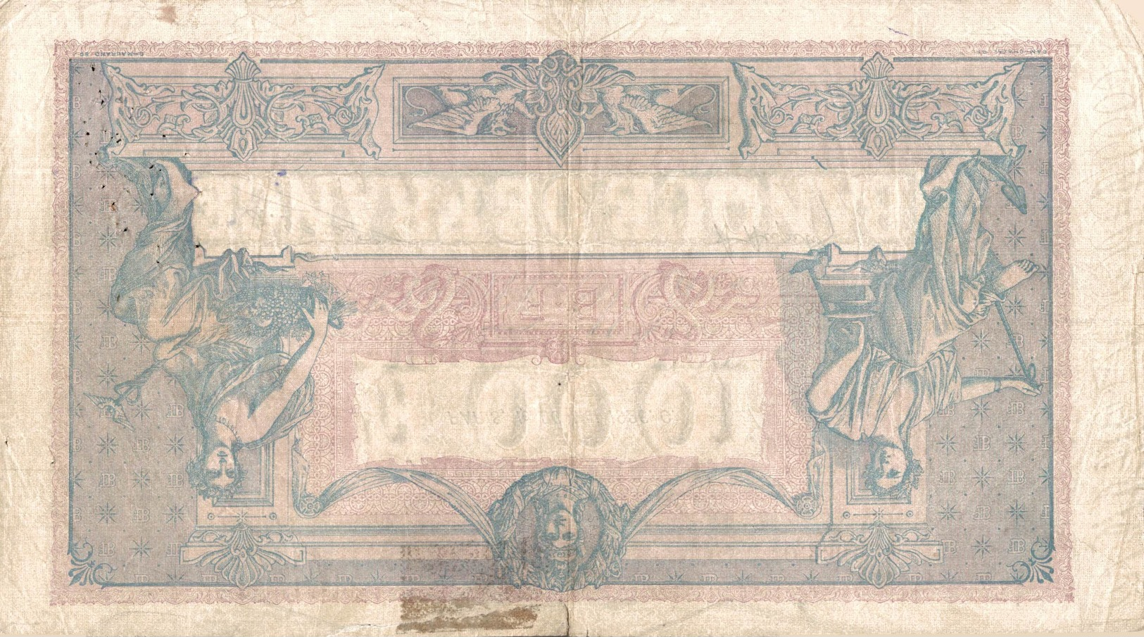 499-2019   BILLET DE 1 000 FRANCS BLEU ET ROSE DU 26-05-1926 - 1 000 F 1889-1926 ''Bleu Et Rose''