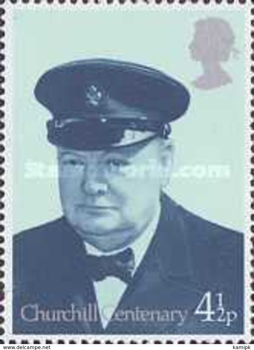 USED STAMPS Great-Britain - Sir Winston Spencer Churchill  -1974 - Used Stamps