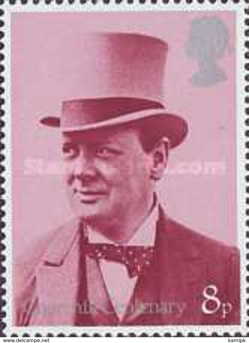 USED STAMPS Great-Britain - Sir Winston Spencer Churchill  -1974 - Used Stamps