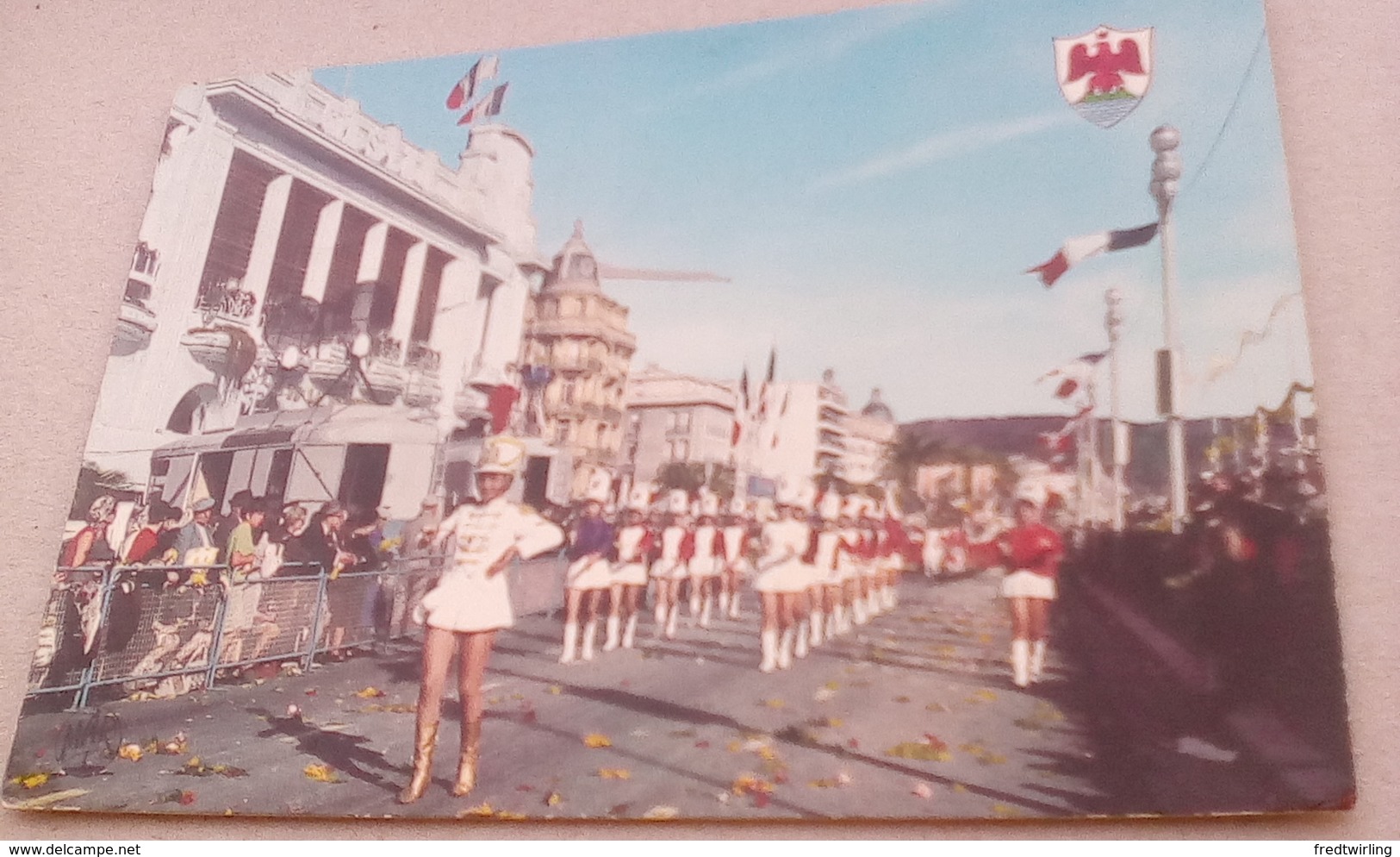 CARTE POSTALE MAJORETTES PARADE SAINT LAURENT DU VAR  06 ALPES MARITIMES NICE - Música