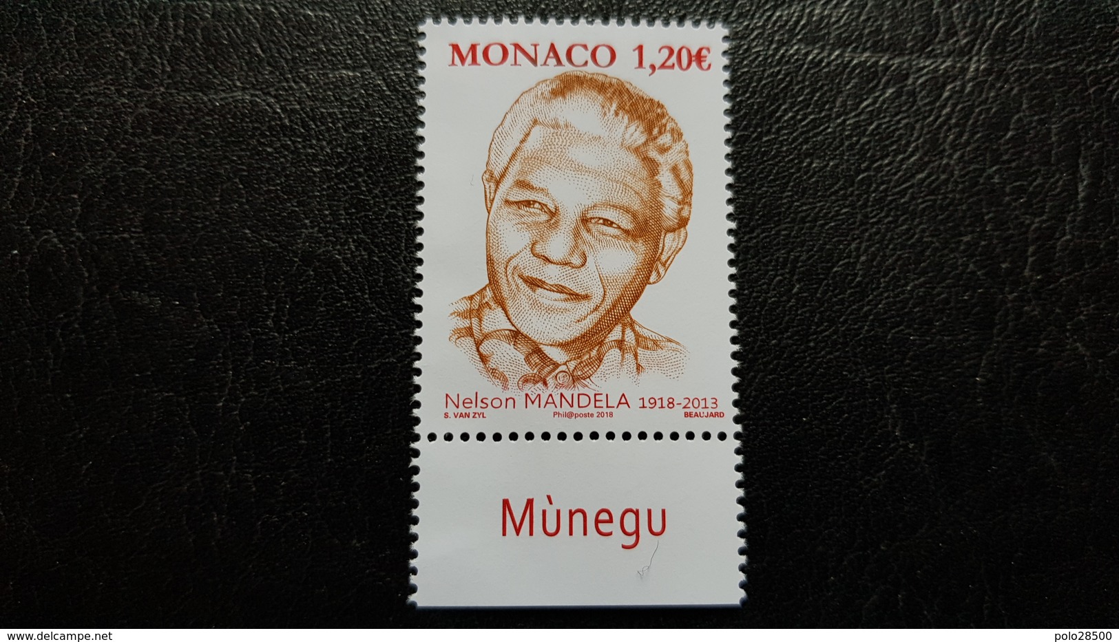 Monaco 2018 YT3154** 1.20€ Nelson Mandela - Unused Stamps