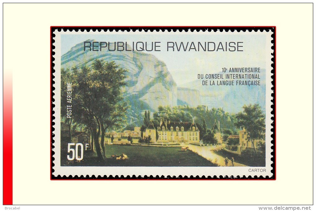 Rwanda PA 0011**  Conseil De La Langue Française  MNH - Neufs