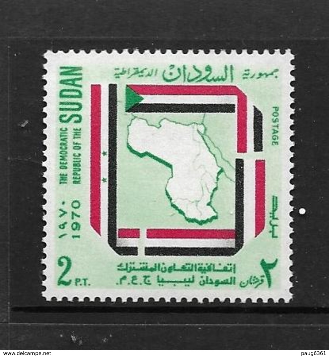 SOUDAN 1971 CHARTRE DE TRIPOLI  YVERT N°229  NEUF MNH** - Sudan (1954-...)