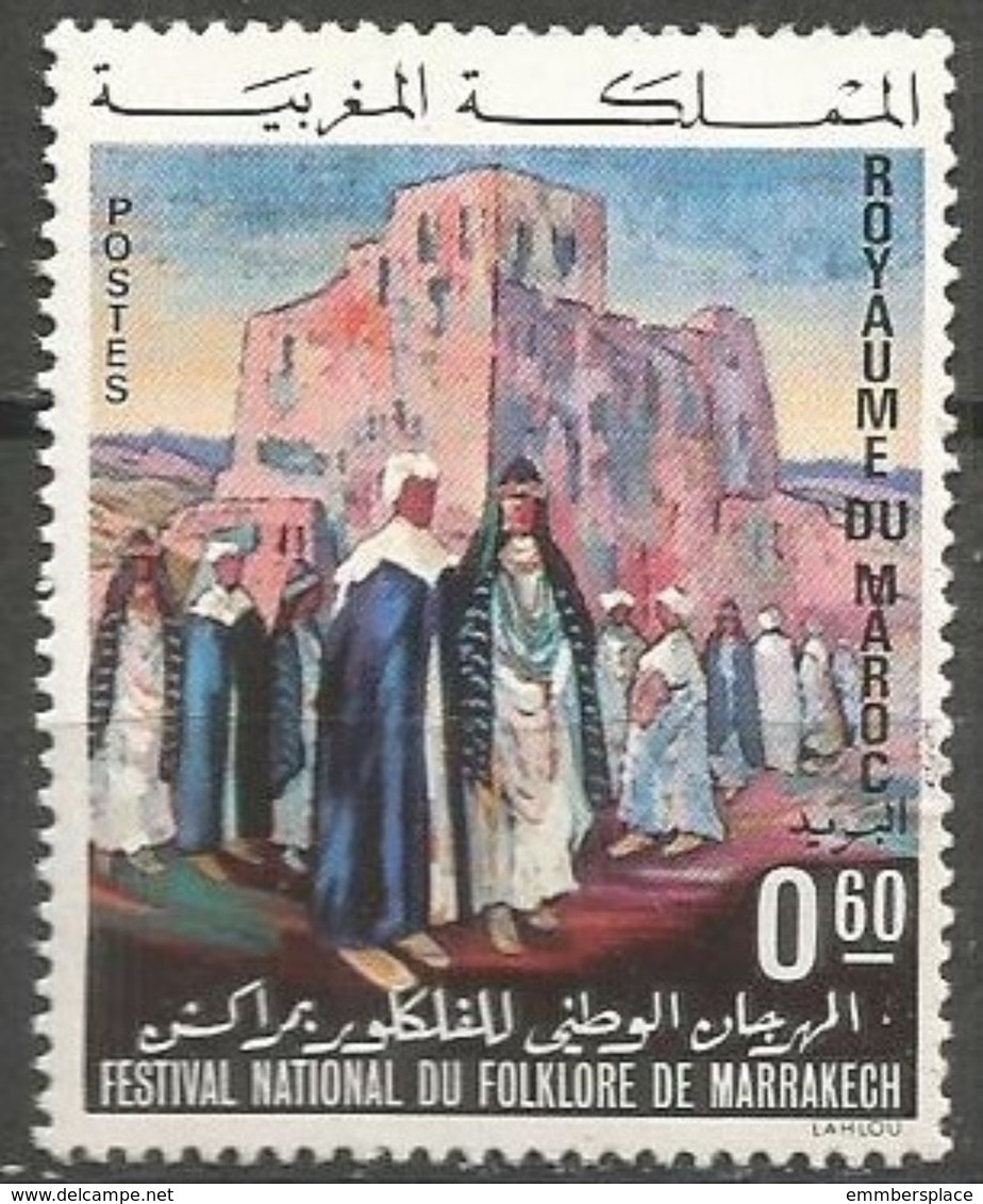Morocco - 1972 Folklore Festival  MNH **       Sc 259 - Maroc (1956-...)