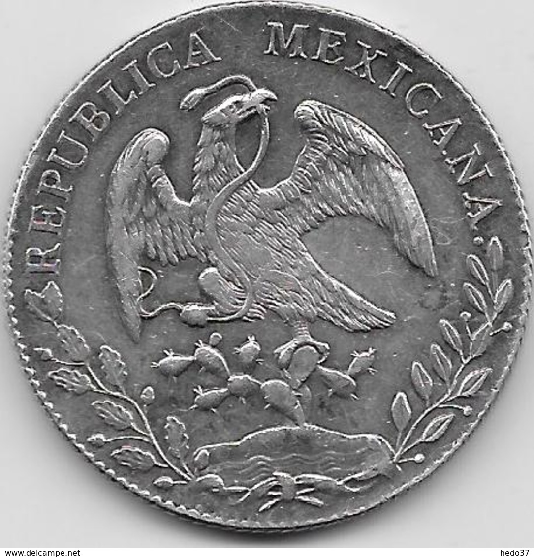 Mexique - 8 Real 1894 - Argent - Mexique