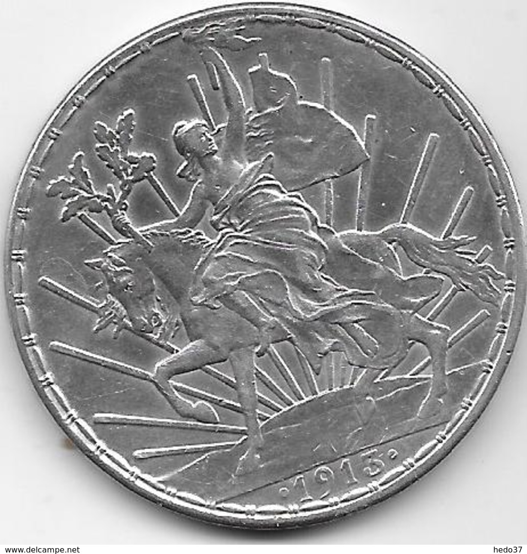Mexique - 1 Peso 1913 - Argent - México