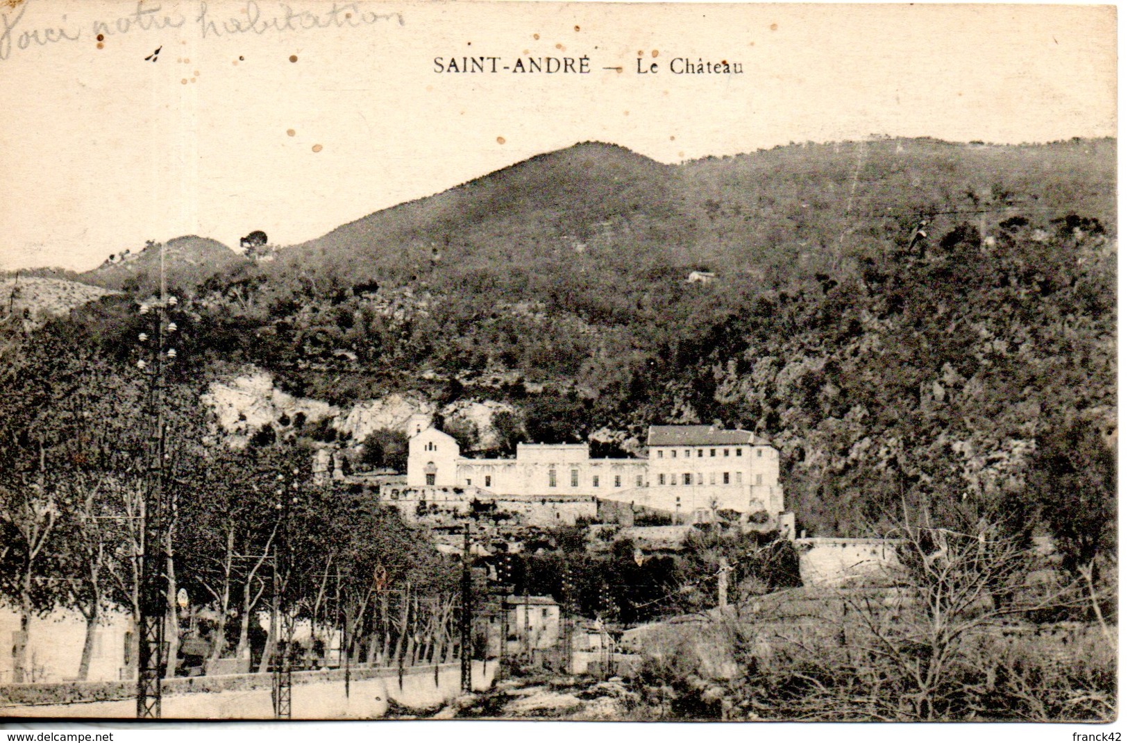 06. Saint André La Roche. Le Chateau - Autres & Non Classés