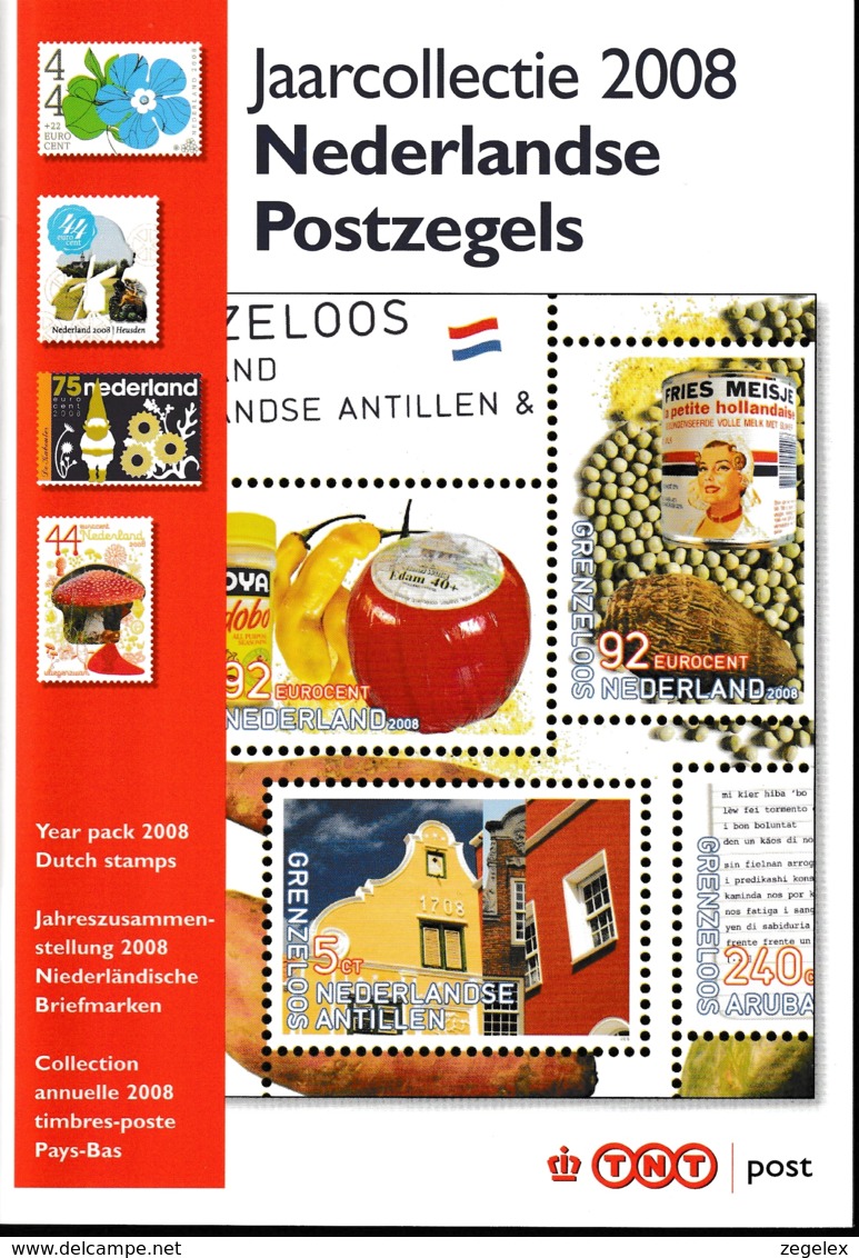 2008 Jaarcollectie PostNL Postfris/MNH**, Official Yearpack - Komplette Jahrgänge