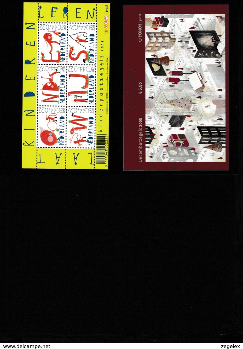 2008 Jaarcollectie PostNL Postfris/MNH**, Official Yearpack - Komplette Jahrgänge