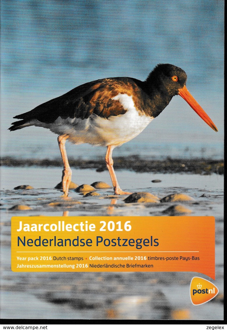 2016 Jaarcollectie PostNL Postfris/MNH**, Official Yearpack - Annate Complete