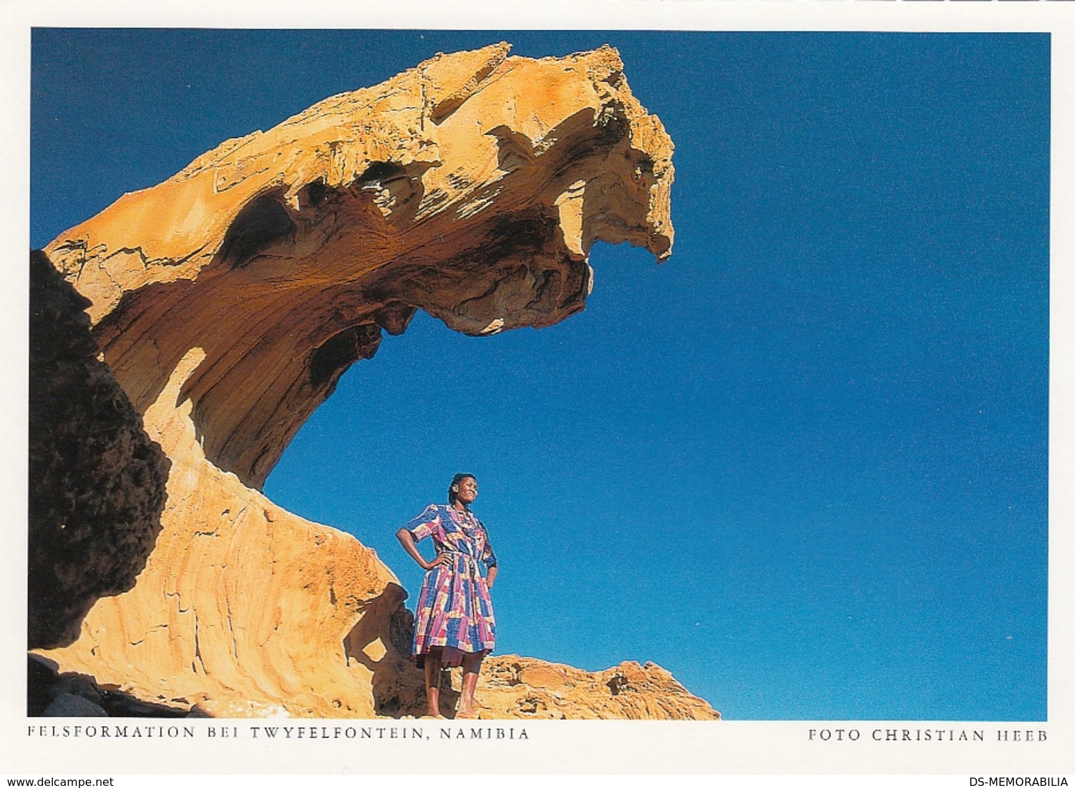 Namibia - Felsformation Bei Twyfelfontein - Namibia