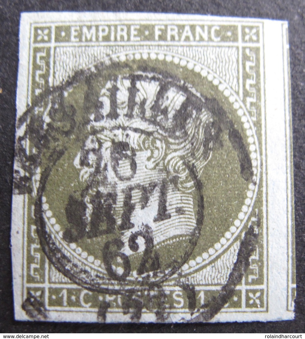 DF50478/93 - NAPOLEON N°11 - CàD De VERSAILLES (Seine Et Oise) Du 26 SEPTEMBRE 1862 - VOISIN A DROITE - Cote : 90,00 € - 1853-1860 Napoleon III