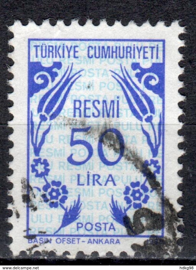 R+ Türkei 1983 Mi 171 Dienstmarke: Ornamente - Timbres De Service