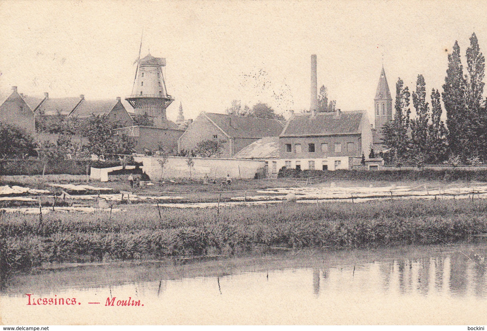 Lessines - Moulin - Carte Animée - Lessen