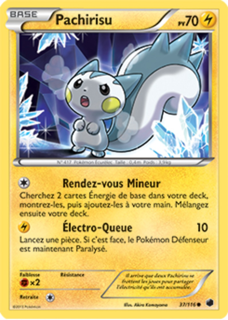 SERIE GLACIATION PLASMA PACHIRISU N° 37/116 - Autres & Non Classés