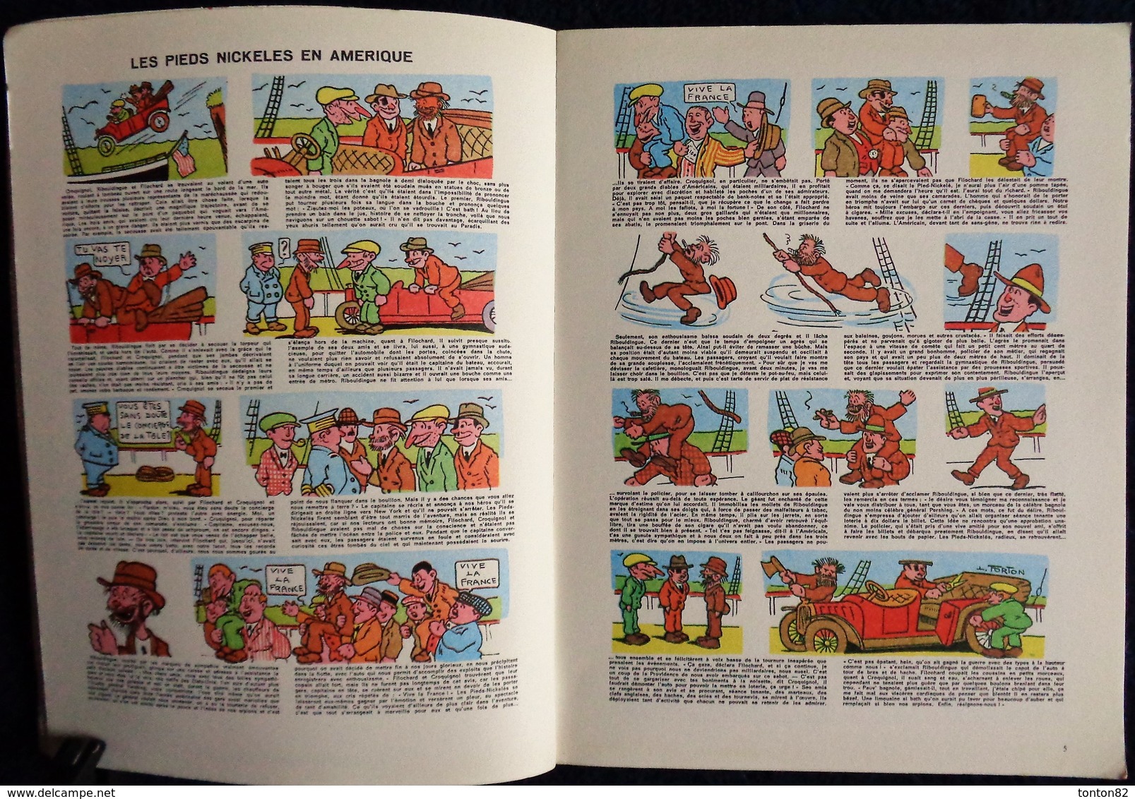 Les Pieds-Nickelés En Amérique- Aventures Parues Dans L' ÉPATANT - 1921 / 1927 - Éditions Henri Veyrier - 1982 - Pieds Nickelés, Les