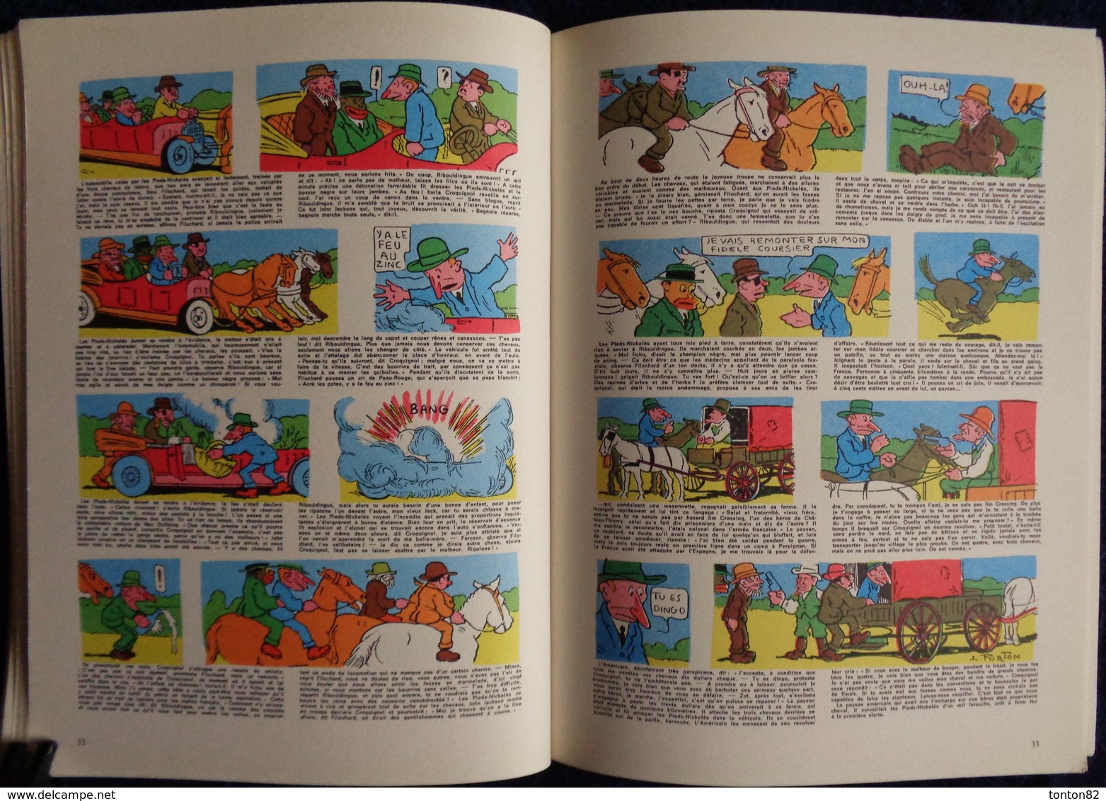 Les Pieds-Nickelés en Amérique- Aventures parues dans L' ÉPATANT - 1921 / 1927 - Éditions Henri Veyrier - 1982