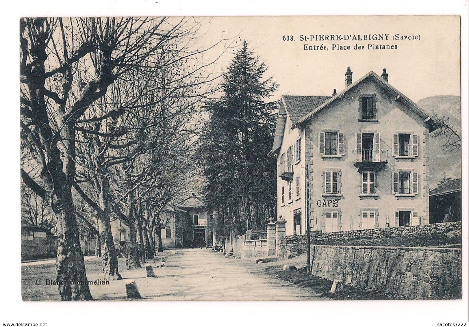 SAINT PIERRE D'ALBIGNY - Entrée Place Des Platanes - - Saint Pierre D'Albigny