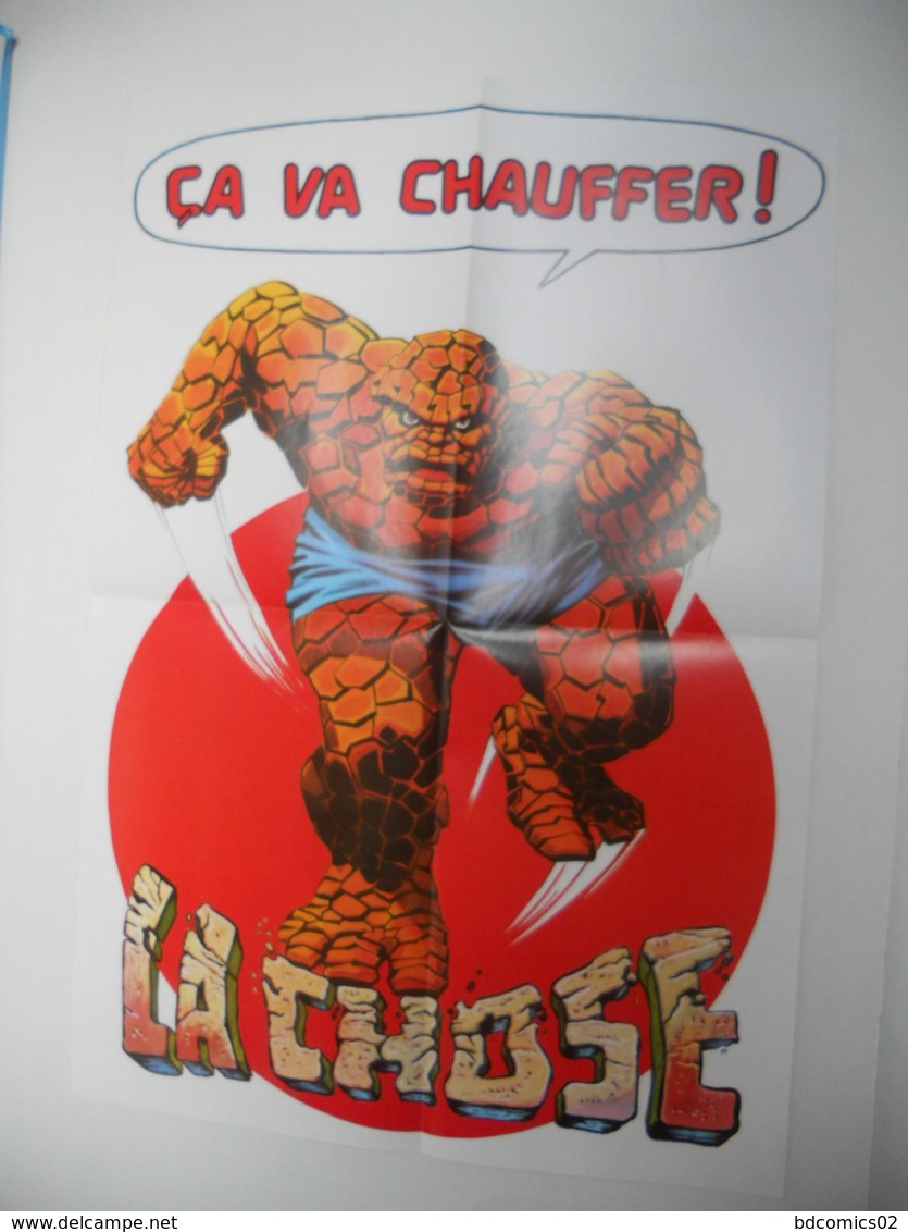 STRANGE AVEC POSTER DETACHE EDITION LUG N°79  CAPTAIN MARVEL////DAREDEVIL//IRON FIST // L'ARAIGNEE BE ++ - Strange