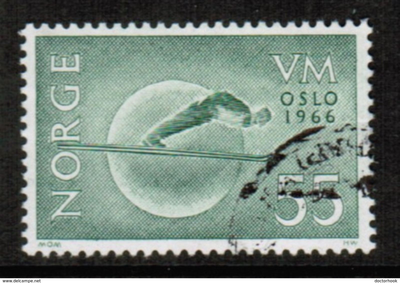 NORWAY   Scott # 487 VF USED (Stamp Scan # 442) - Used Stamps
