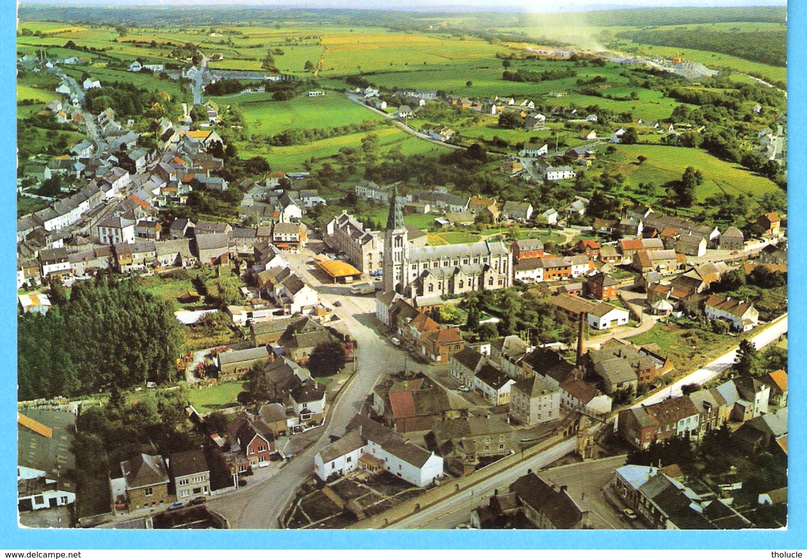 Cerfontaine-écrite En 1979-Vue Aérienne-vue Sur Le Village Et L'Eglise Saint-Lambert-Edit. Buchet, Cerfontaine - Cerfontaine