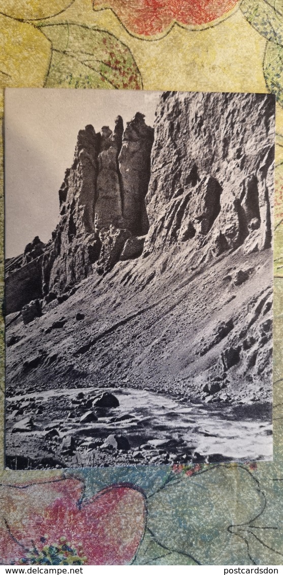 Kyrgyzstan, MOUNTAIN LANDSCAPE  - 1956 - Kirghizistan