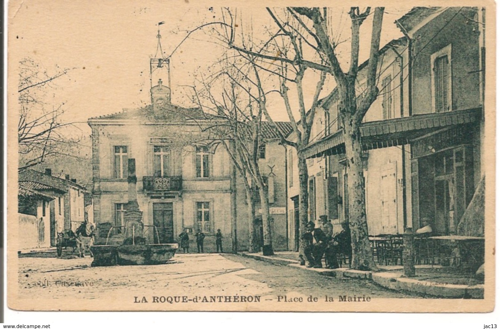 L200A_41 - La Roque-d'Anthéron - Place De La Mairie - Autres & Non Classés