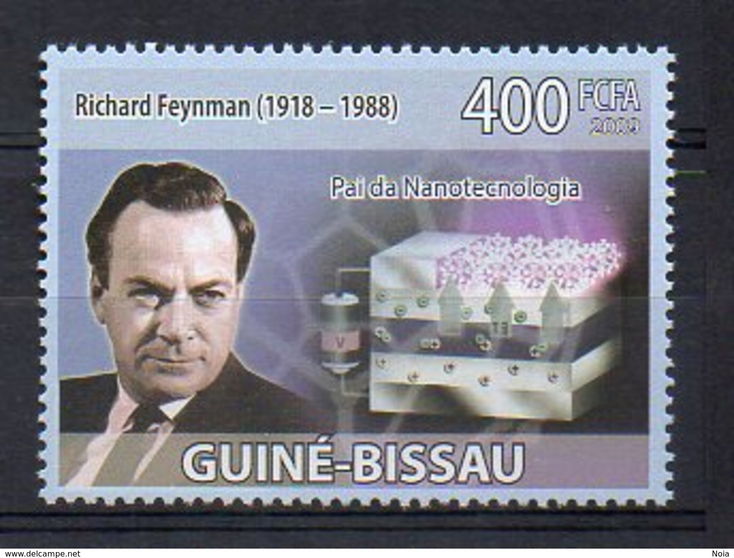 GUINEA BISSAU. RICHARD FEYNMAN. MNH (2R2826) - Autres & Non Classés