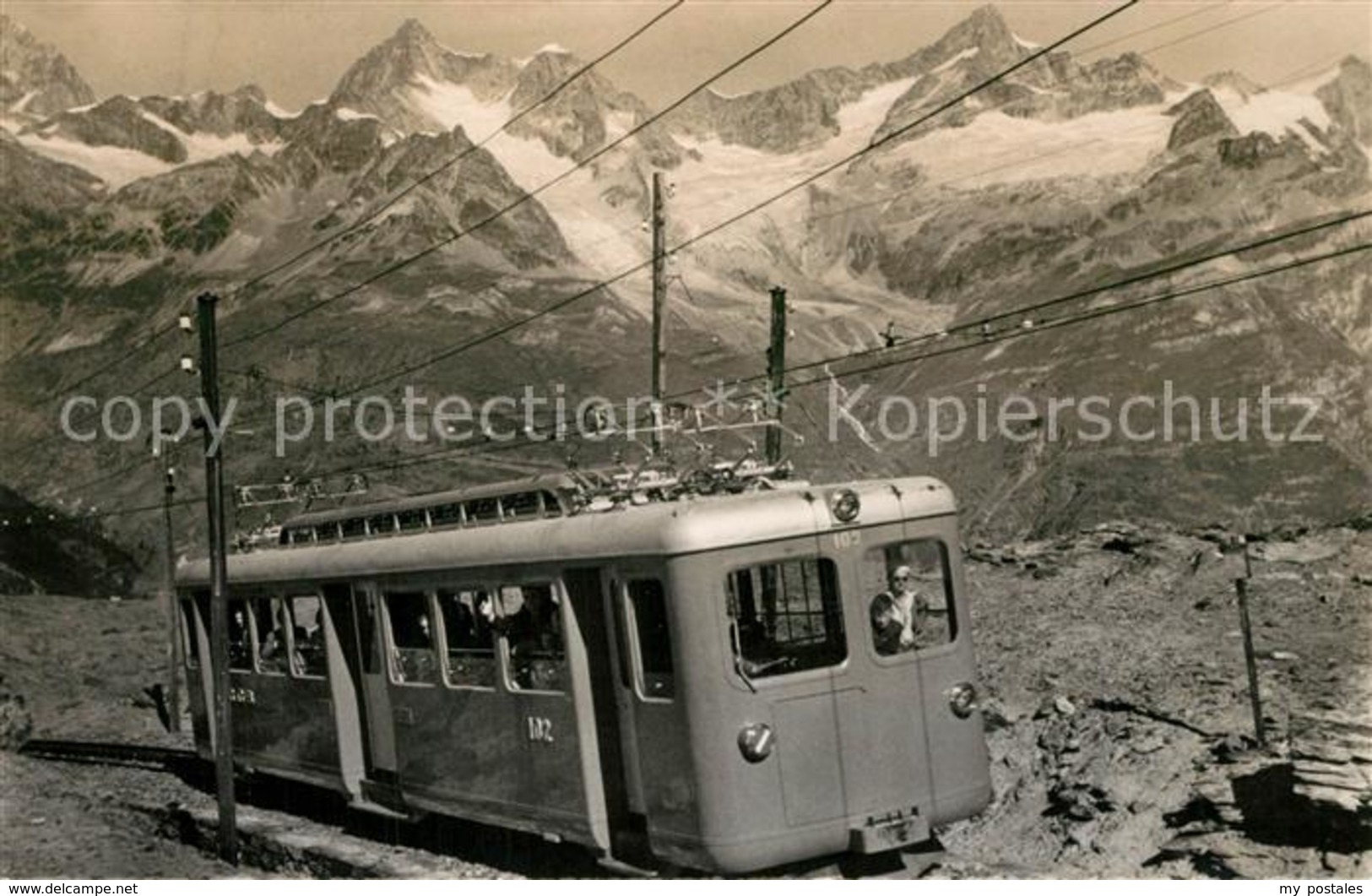 13339274 Gornergratbahn Obergabelhorn Zinalrothorn  Gornergratbahn - Altri & Non Classificati