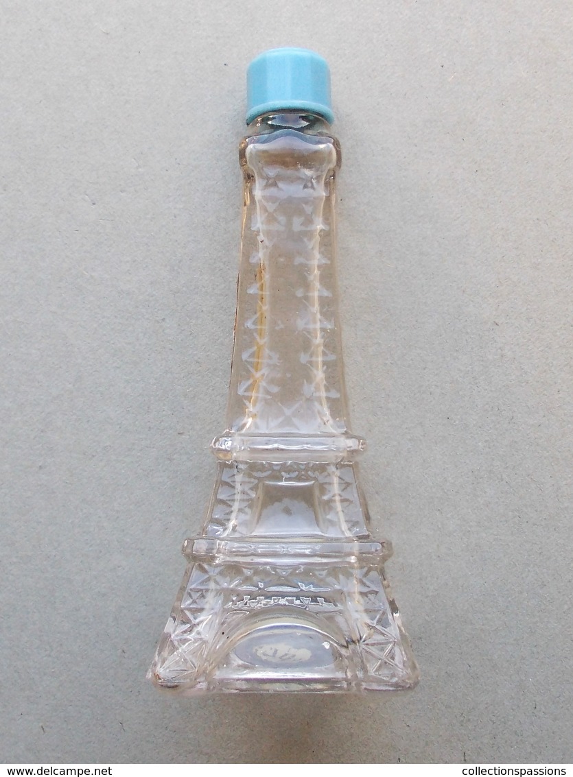 - Ancienne Miniature De Parfum - Ambre - Tour Eiffel - - Miniature Bottles (without Box)