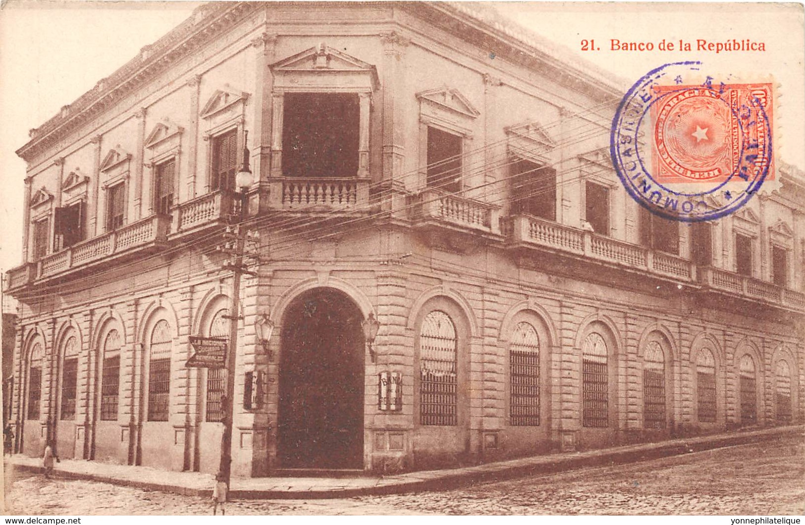 Paraguay - Topo / 20 - Banco De La Republica - Belle Oblitération - Paraguay