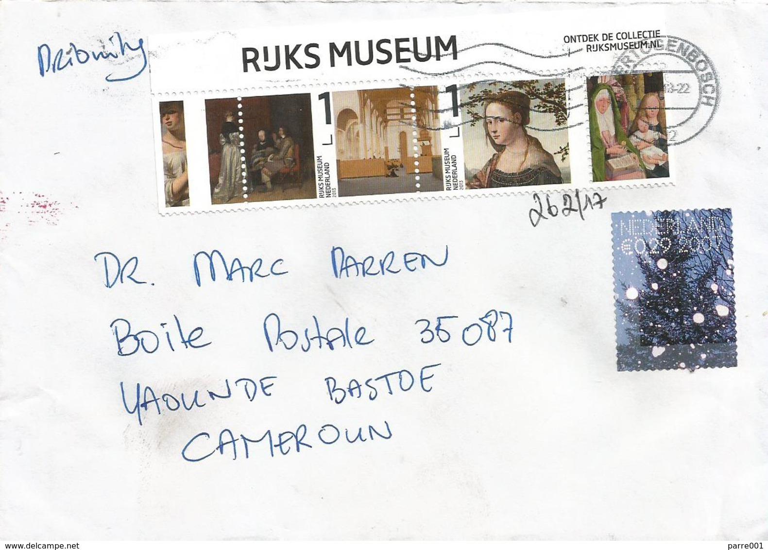 Netherlands 2013 's Hertogenbosch Rijksmuseum Paintings Cover - Lettres & Documents