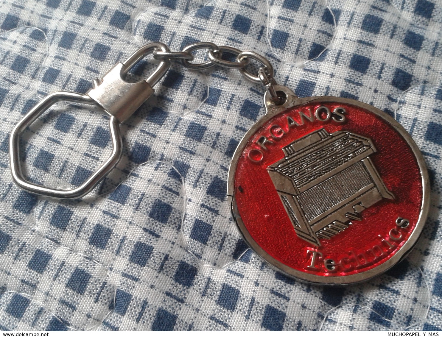 SPAIN LLAVERO KEYRING KEYCHAIN PORTE-CLÉS ÓRGANO ORGAN TECHNICS ADVERTISING PUBLICIDAD ORGANS ÓRGANOS CÁDIZ VER FOTOS - Otros & Sin Clasificación