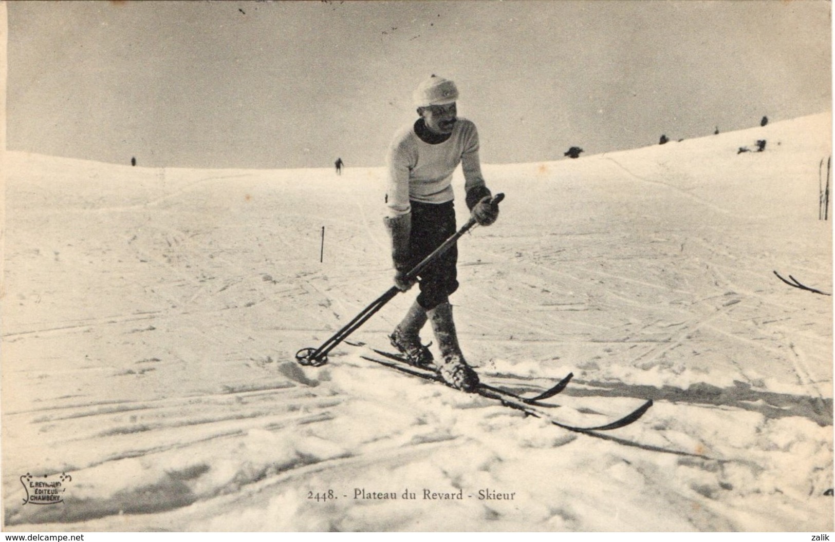 Plateau Du Revard - Skieur - Autres & Non Classés