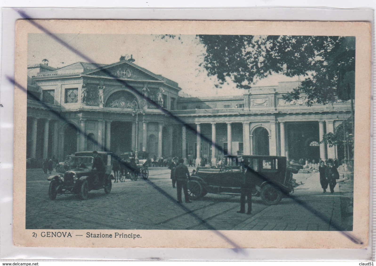 Italie - Génova / Genoa ; Stazione Principe. (Gare) - Genova