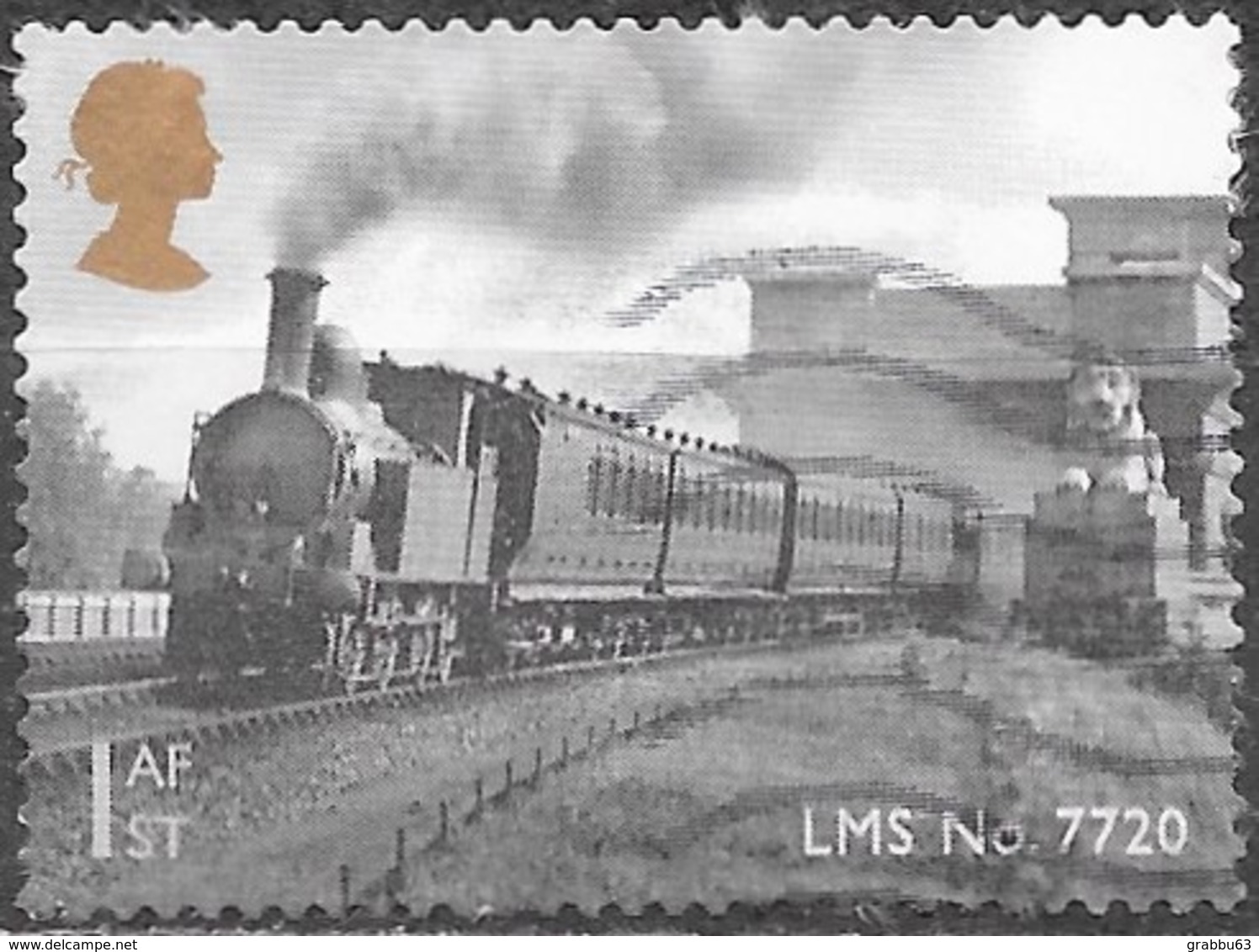 GB  - Locomotive - Adhésif -  Y&T N° 4054 - Oblitéré - Used Stamps