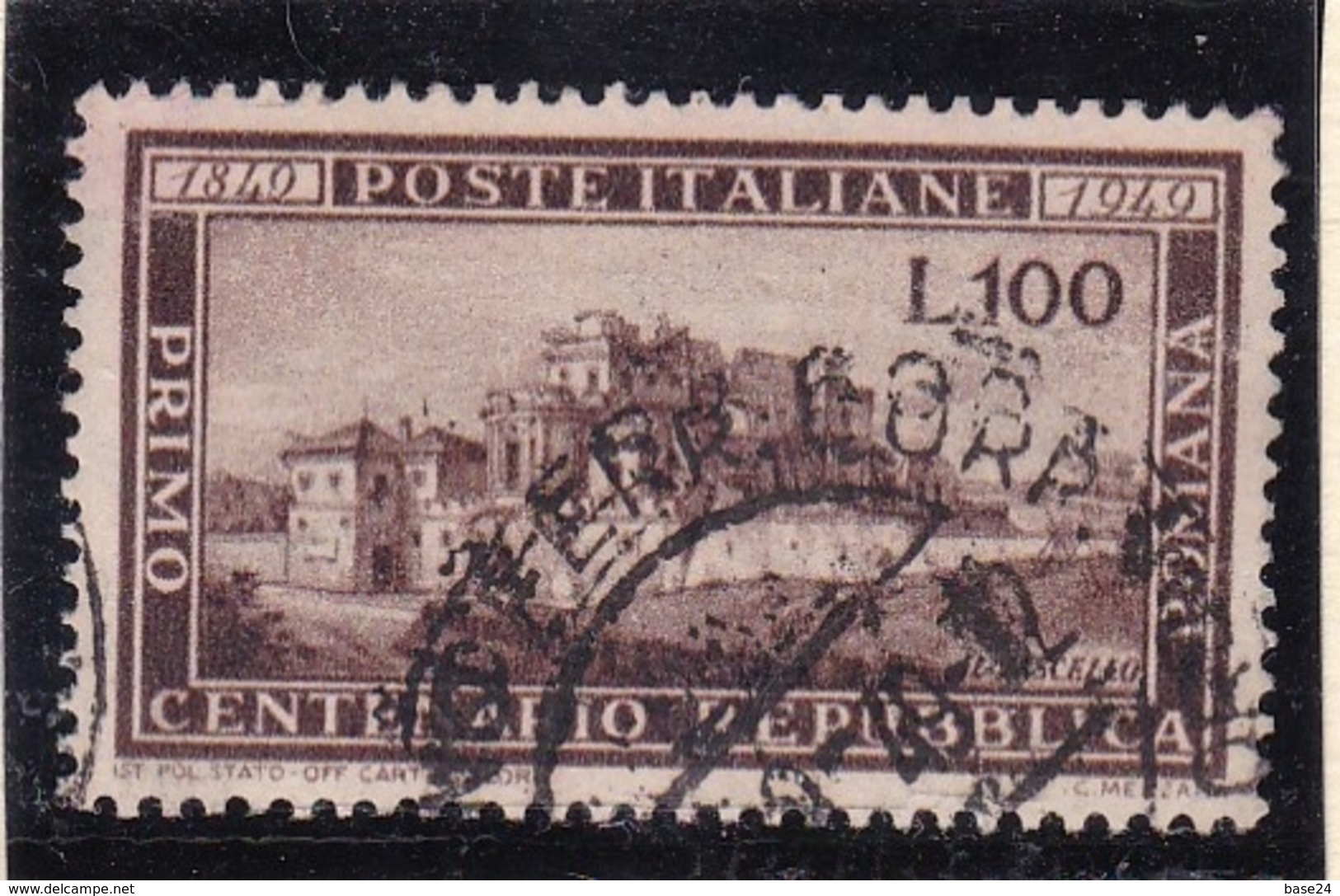 1949 Italia Italy Repubblica REPUBBLICA ROMANA Usata USED - 1946-60: Used