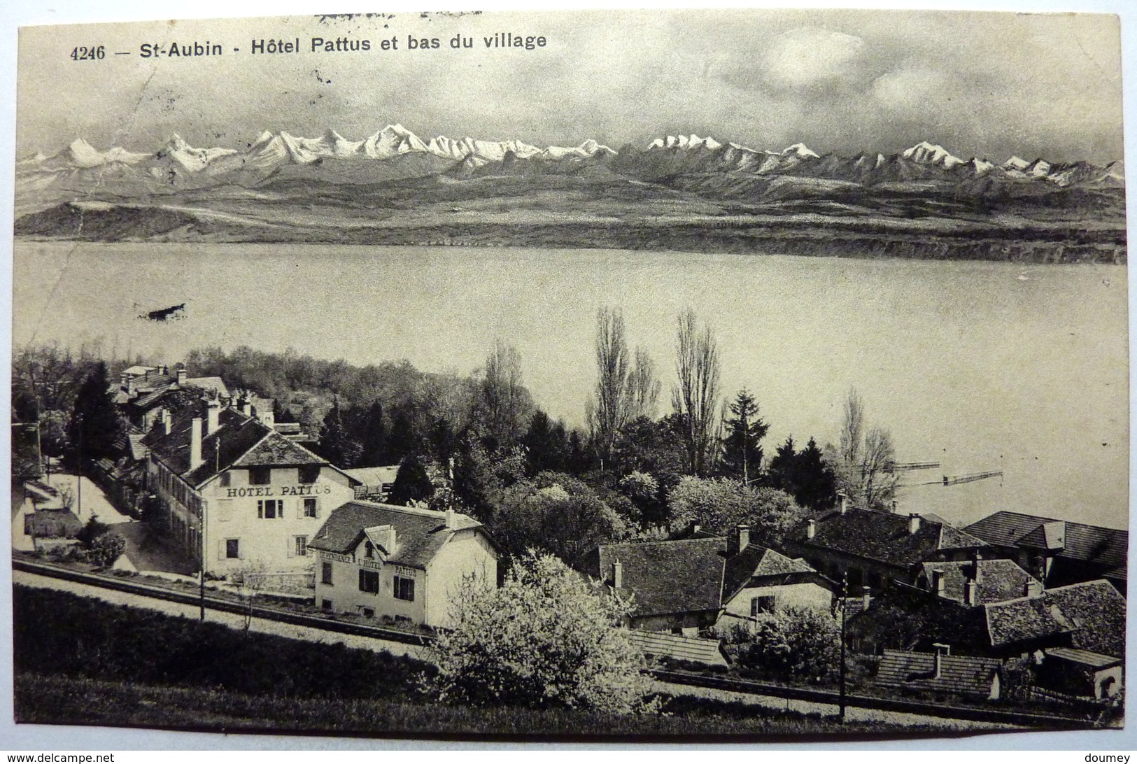 HÔTEL PATTUS ET BAS DU VILLAGE - St AUBIN - Saint-Aubin/Sauges