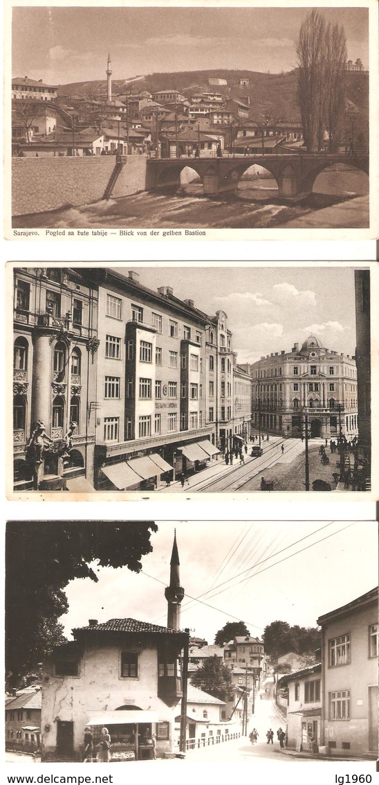 SARAJEVO - very good items - 55 postcards