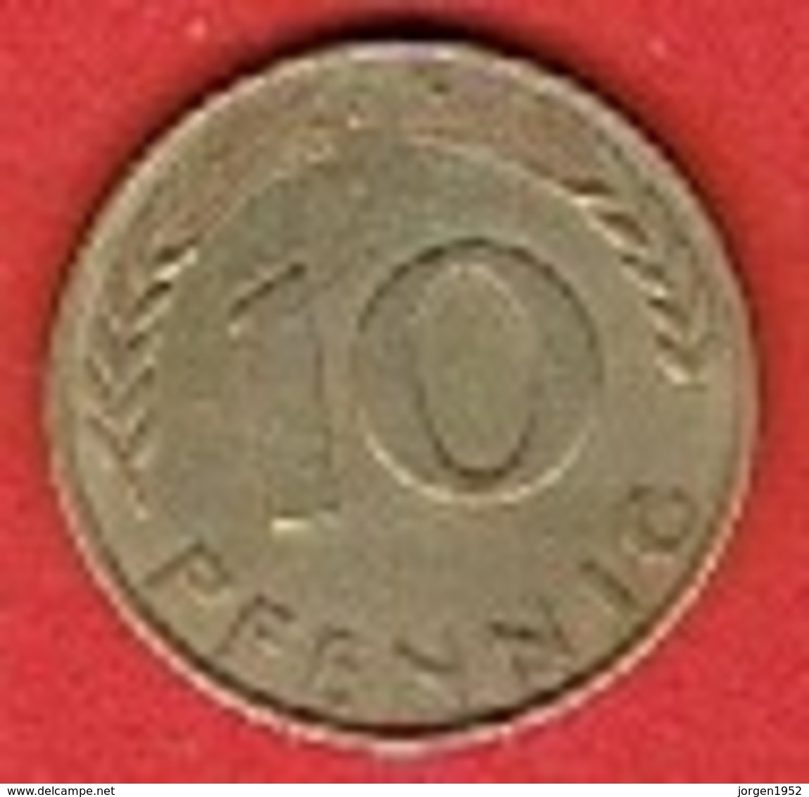 GERMANY # 10 PFENNING FROM 1950 - 10 Pfennig