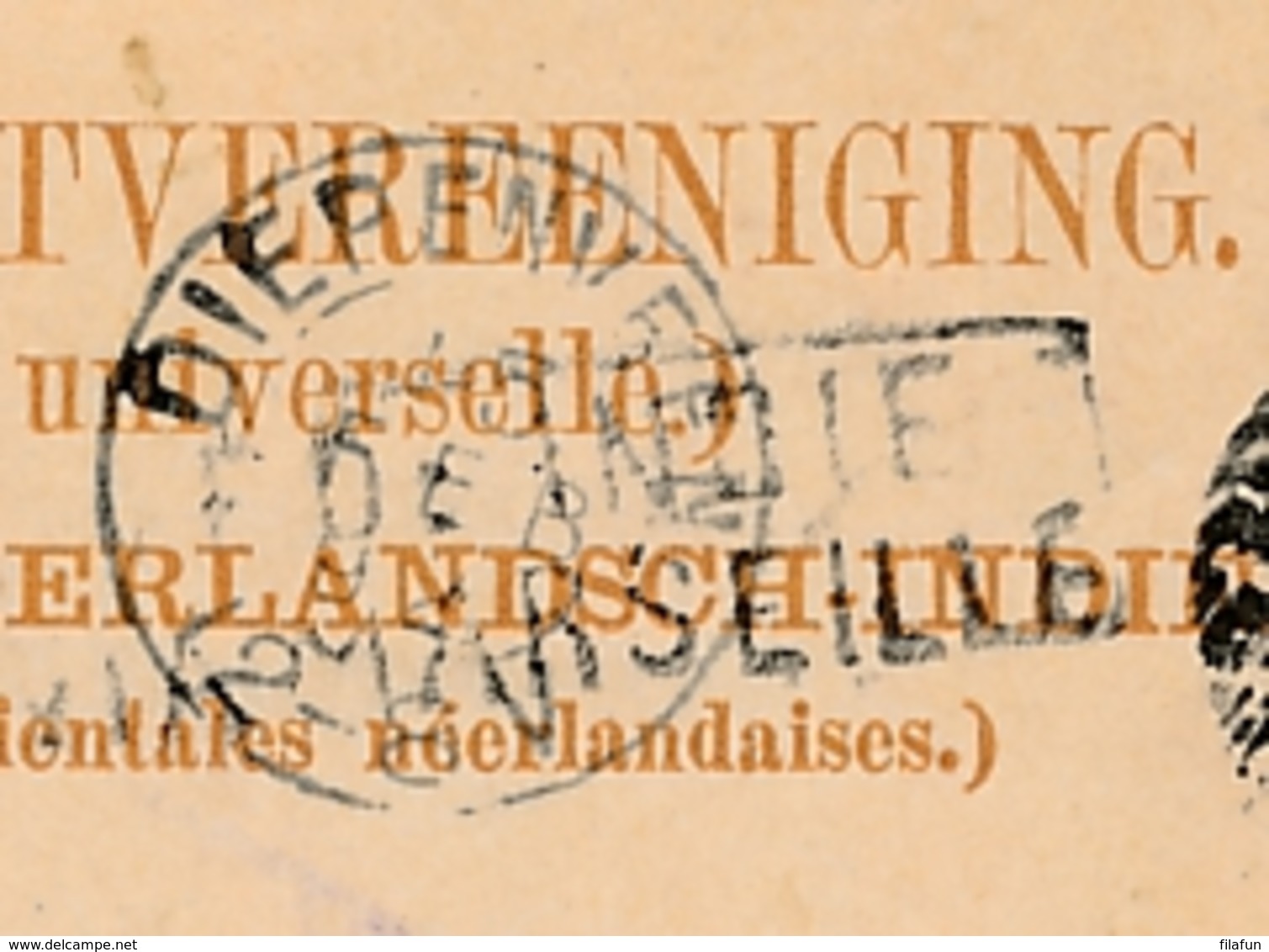 Nederlands Indië - 1892 - 7,5 Cent Willem III Briefkaart G7 Van Semarang Via Marseille Naar KR DIEPENVEEN / Nederland - Netherlands Indies