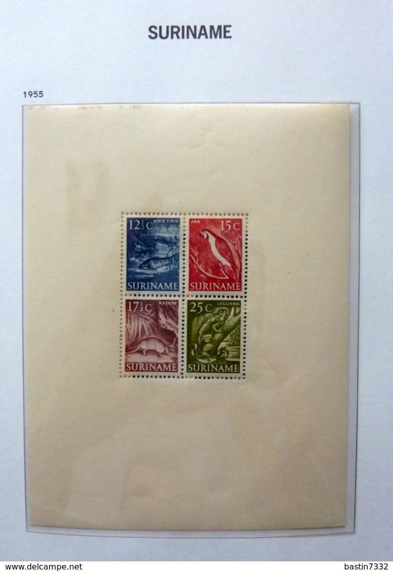 Suriname collection 1925-1975 in Davo Luxe with slipcase MNH/Postfris/Neuf sans charniere