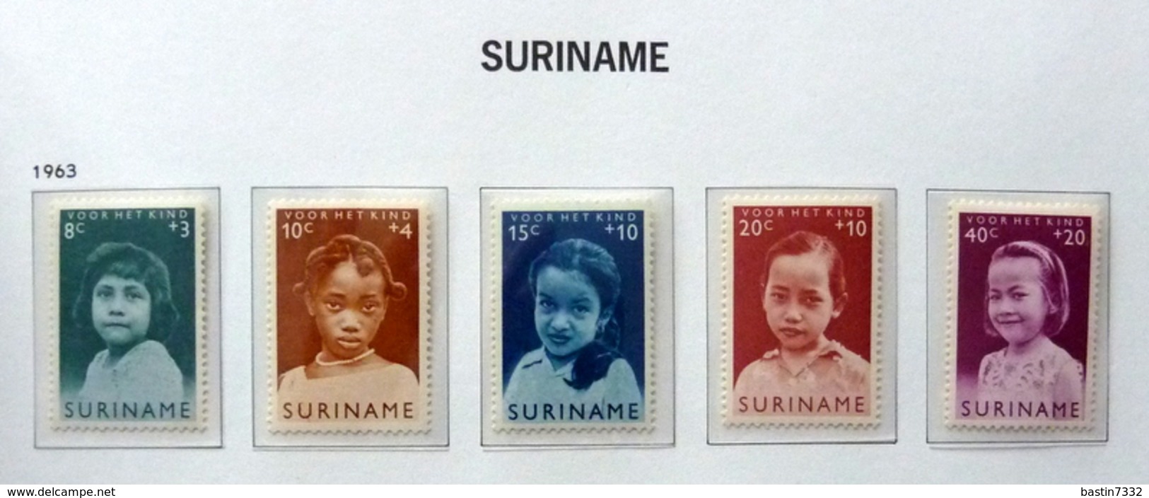 Suriname collection 1925-1975 in Davo Luxe with slipcase MNH/Postfris/Neuf sans charniere