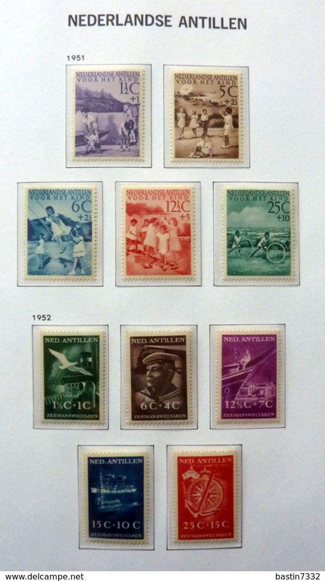 Curacao/Netherlands Antilles collection 1938-1969 in Davo Luxe with slipcase MNH/Postfris/Neuf sans charniere