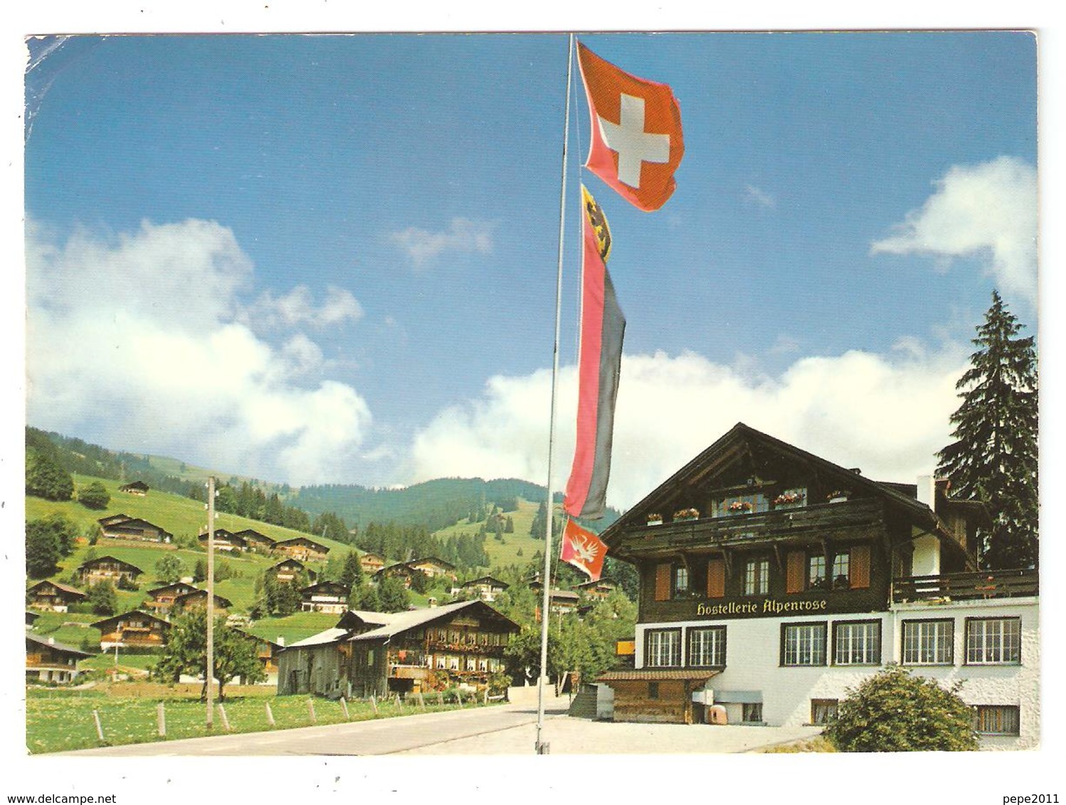 CPSM Suisse- Schweiz -Zwitserland Switzerland. Schönried - Hostellerie Alpenrose - Sonstige & Ohne Zuordnung